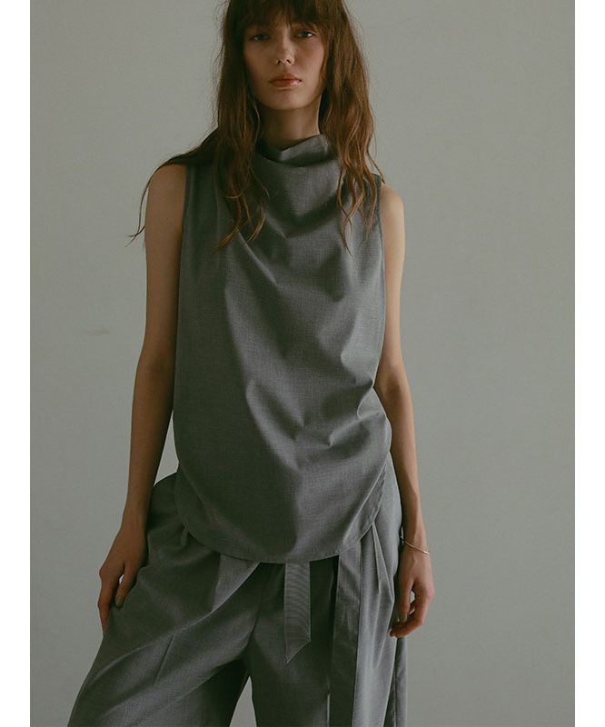 etreエトレ Vネックニットオールインワン Vネックニットオールインワン（つなぎ/オールインワン）｜ETRE