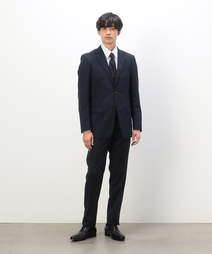 セール】【セットアップ対応】ポリエステル ウール ギャバ