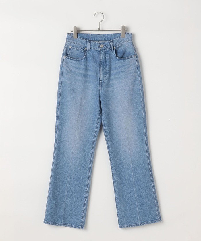 セール 25%OFF】センタープレスハイウエストデニム(505814838