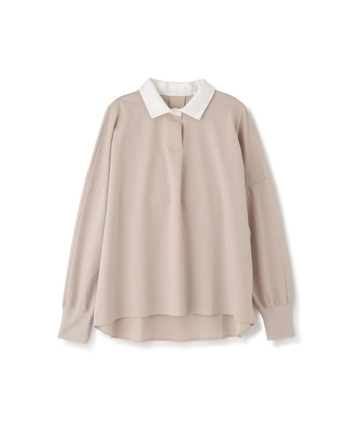 セール 50%OFF】◇コットンポンチ襟付きカットソー(505832929