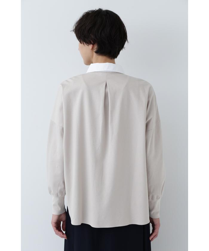 human woman｜◇コットン32Gポンチカットソー | Rakuten Fashion