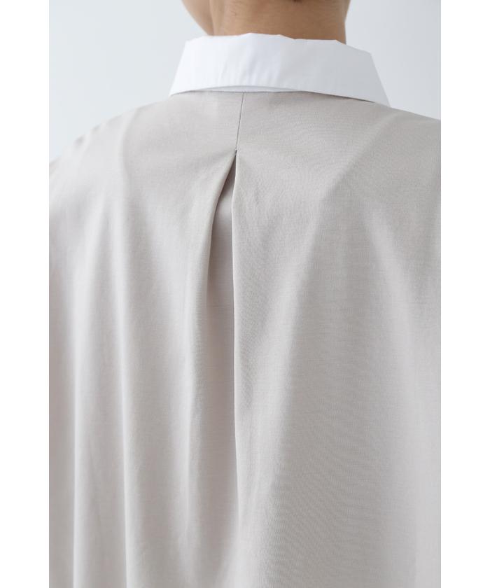 【新品】human woman コットン32Gポンチカットソー コットン32Gポンチカットソー | human woman（ヒューマン