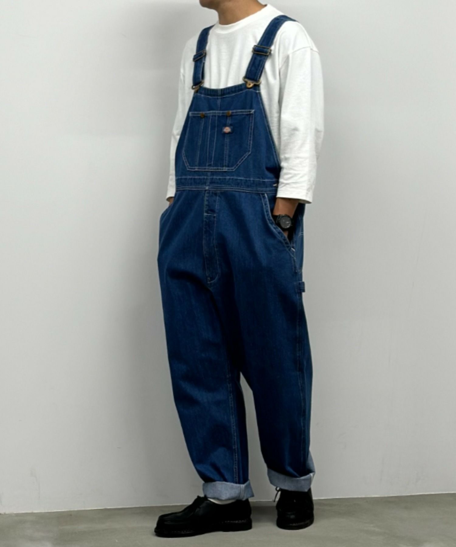Dickies デニムオーバーオール 30×30 Dickies オーバーオール サロペット DICKIES デニム