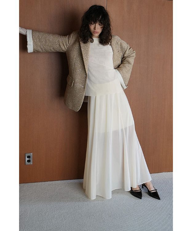 セール】SHEER FLARE MERMAID SKIRT(505834064) | クラネ(CLANE
