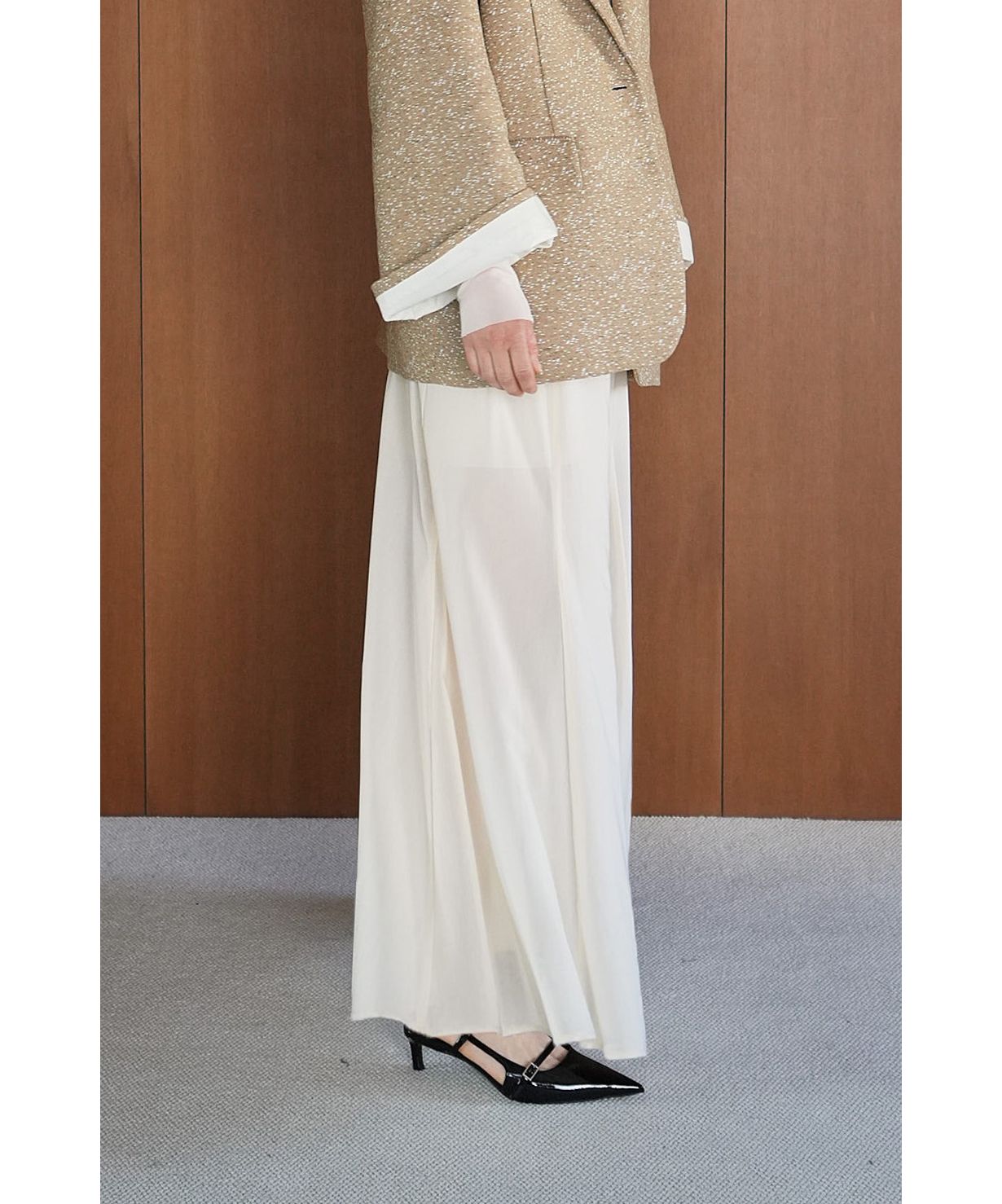クラネ　シアーフレアマーメイドスカート セール】SHEER FLARE MERMAID SKIRT(505834064) | クラネ(CLANE