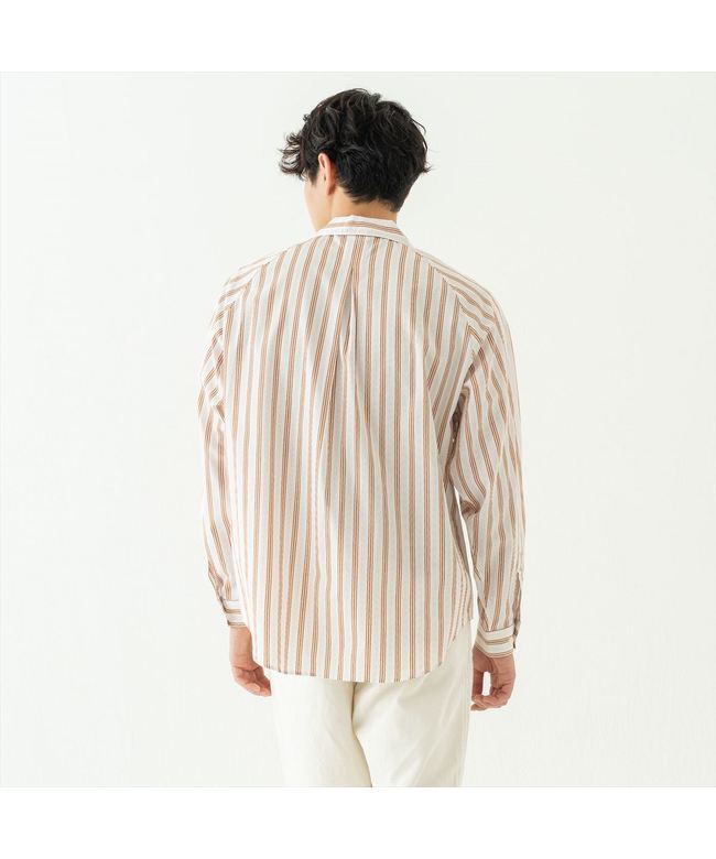 Maison Special透け感ラグランスリーブシャツ フリーサイズ クーポン】【セール 40%OFF】ブリックアンドサンズ BRICK & SONS
