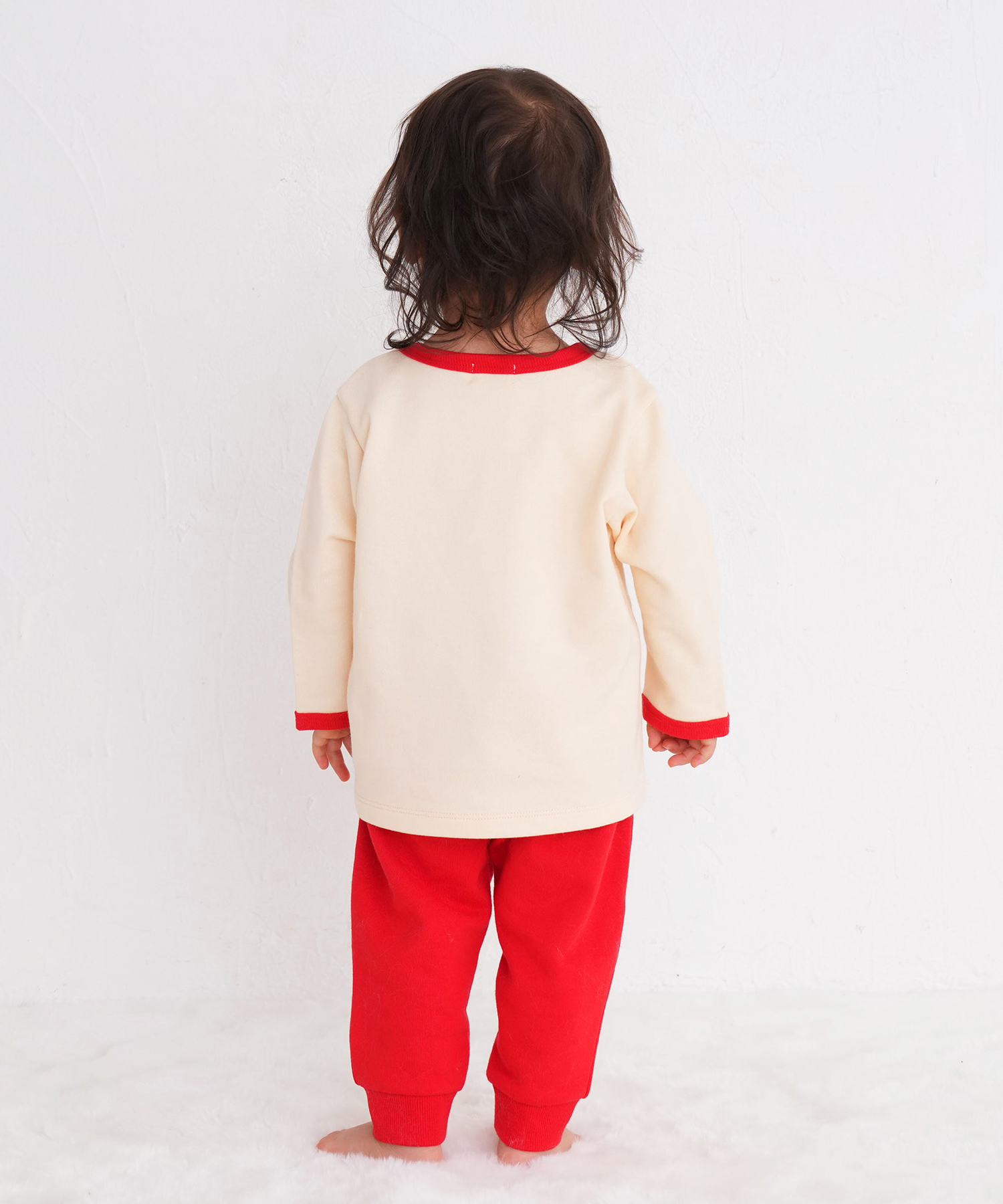 セール 30%OFF】カップケーキ柄 ミニ裏毛 ルームウェア上下