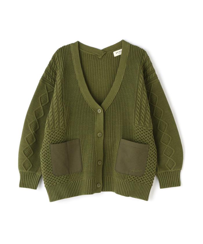 カーディガン 「直営店限定」MELANGE CARDIGAN/メランジカーディガン レディース セール】《直営店限定》L/S MELANGE CARDIGAN/メランジ
