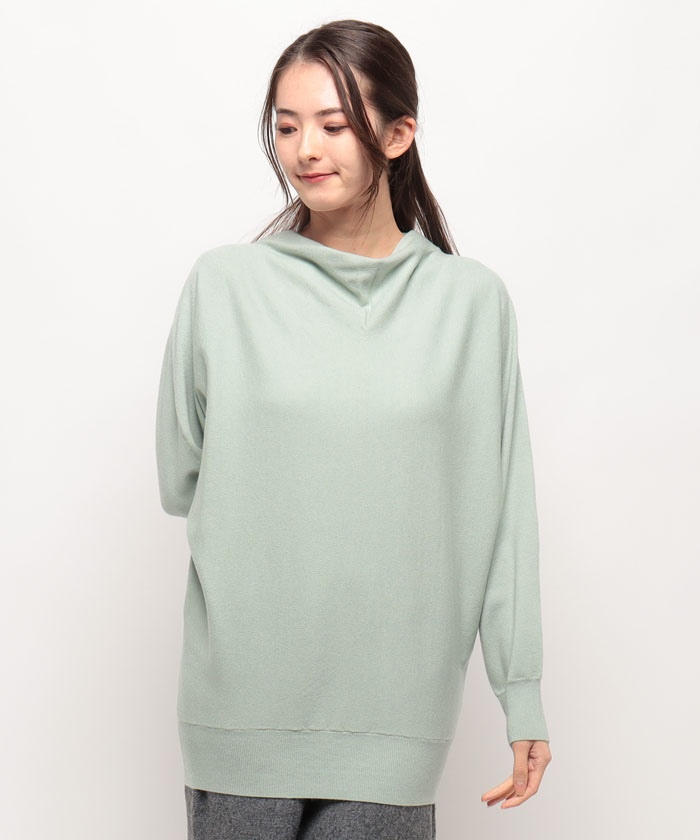 セール 30%OFF】ルーニィ LOUNIE チュニック丈ニットプル