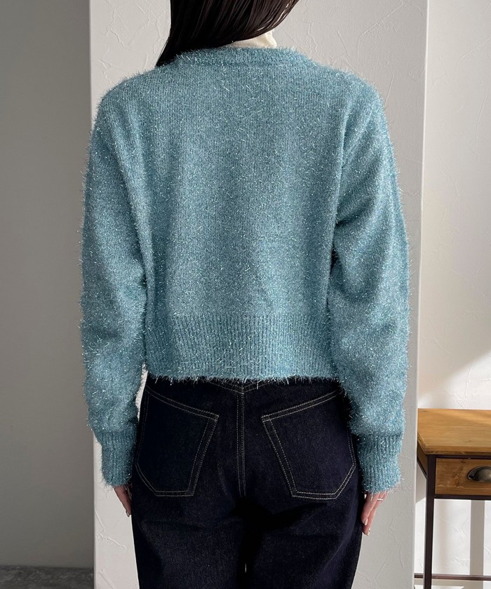 セール 40%OFF】ラメシャギープルオーバーニット(505830289