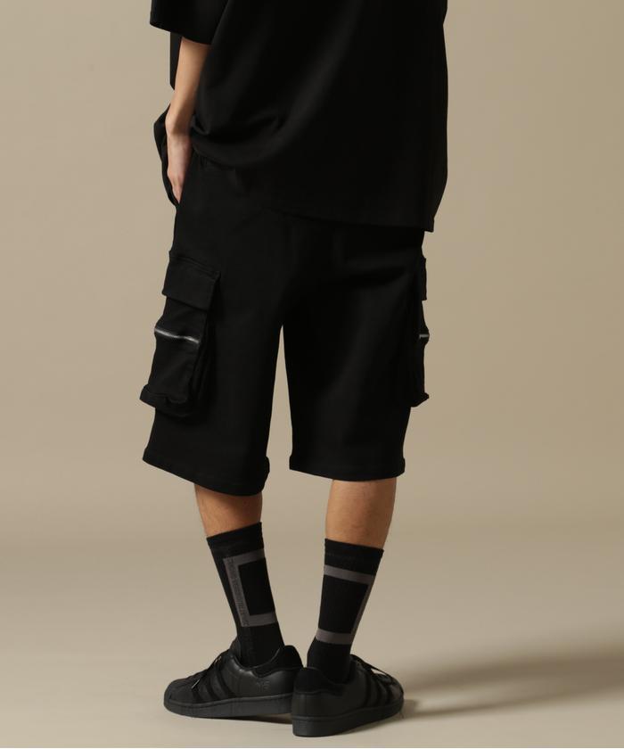 ダンケシェーン DankeSchon/ダンケシェーン/CHEMICAL SWEAT CARGO SHORTS