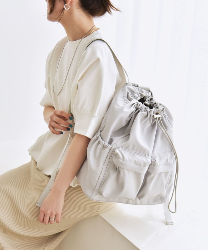 【新品タグ付き】quaranciel 2way リュックサック トートバック SHIPS｜quaranciel: 2way リュックサック トート バッグ(A4対応