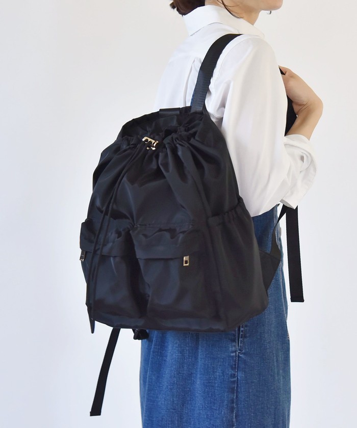 【新品タグ付き】quaranciel 2way リュックサック トートバック セール】quaranciel: 2way リュックサック トート バッグ（A4