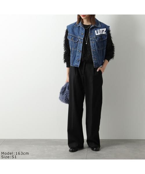 本当に信頼出来る商品 ベスト デニム Huelle セール】Lutz FLIP ウォッシュ VEST DENIM ジャケット・アウター
