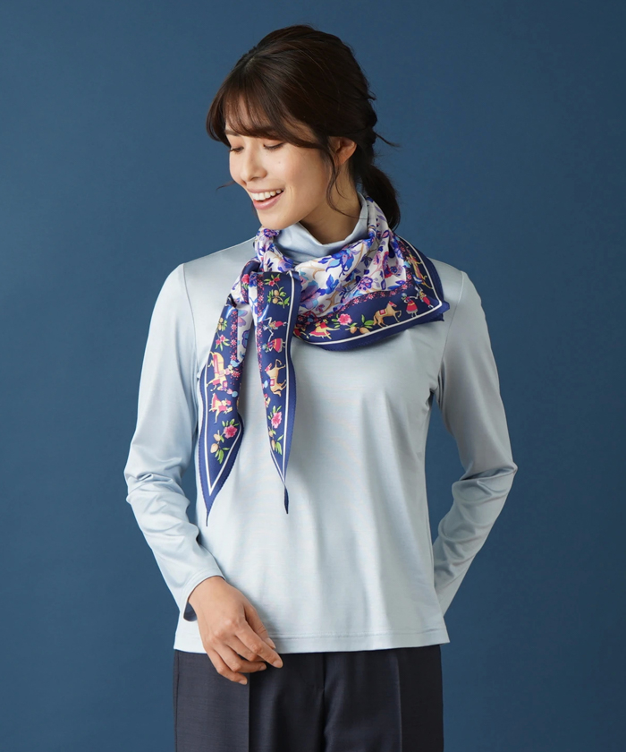 シルク大判スカーフ -｜Leilian（レリアン）｜Leilian Co.,LTD