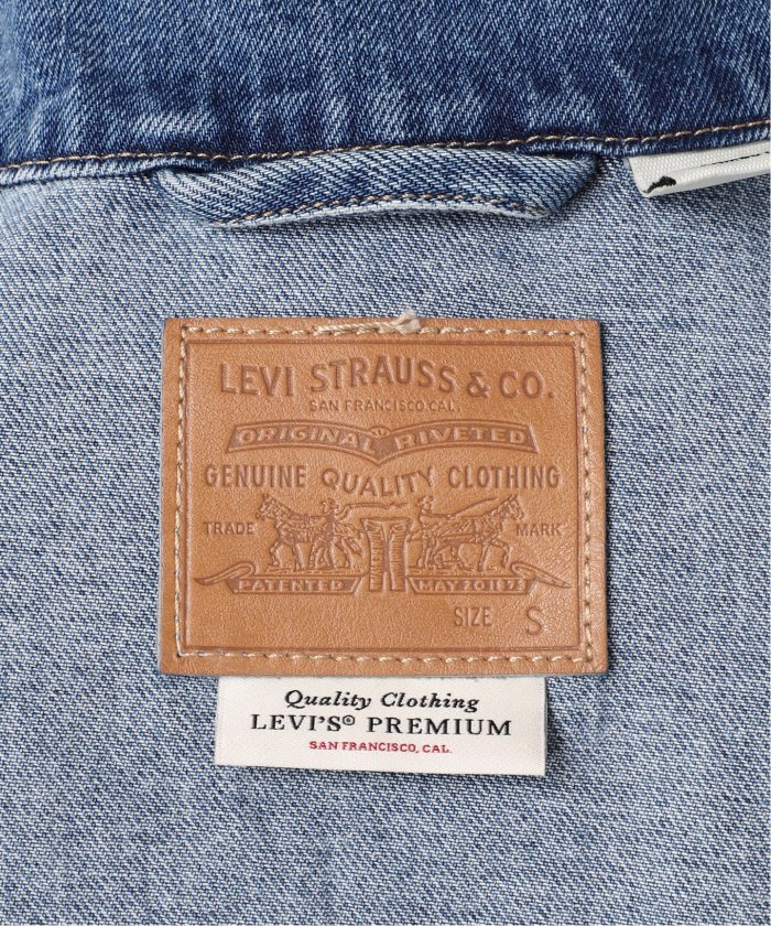 追加》【LEVI'S/リーバイス】XL WOMENS TRUCKER：デニム