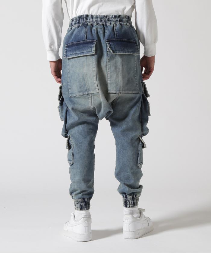 A.F ARTEFACT/Stretch Denim Sarouel Easy(505838418