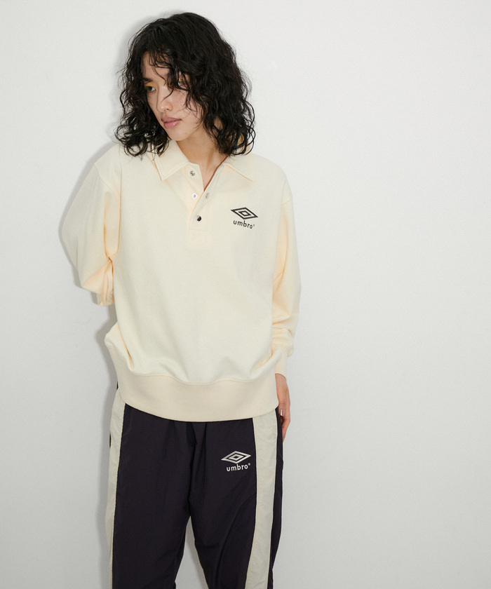 UMBRO for ADAM ET ROPE' スウェットポロ