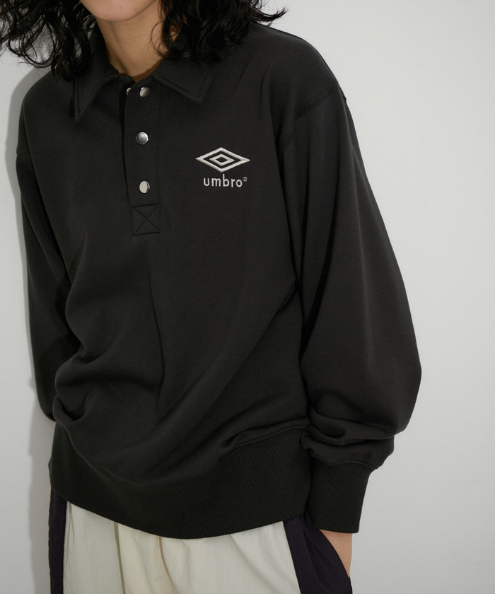 セール 40%OFF】【UMBRO for ADAM ET ROPE'】COLLARED SWEAT PO