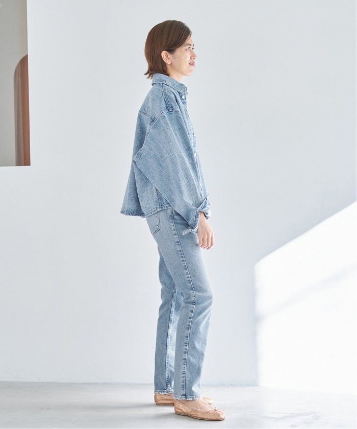 有名なブランド upper hights/アッパーハイツ】別注 デニムシャツ ESSENSE THE ジャケット・アウター