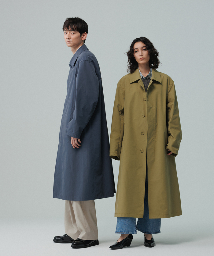 クーポン】【セール 70%OFF】撥水 高密度ウェザー ステンカラー