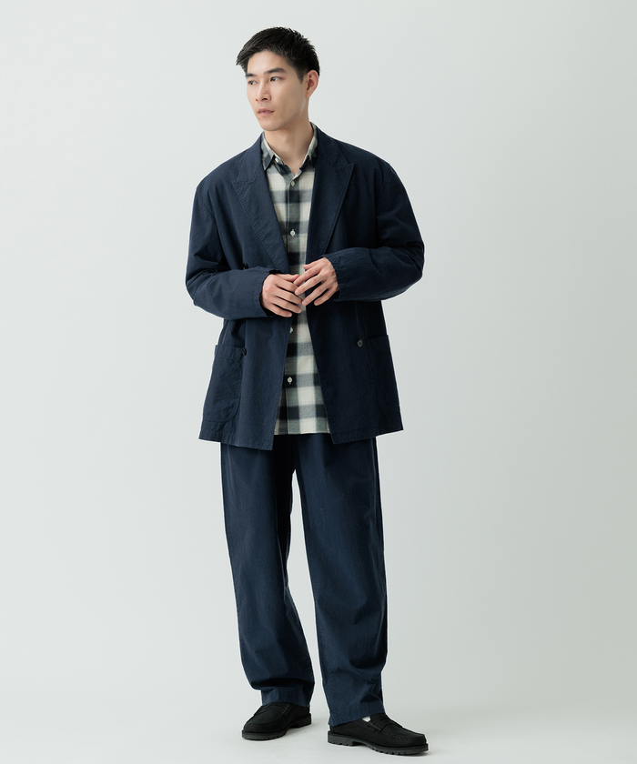 ADAM ET ROPE'（アダムエロペ）の「コットンシルクネップ ルーズ
