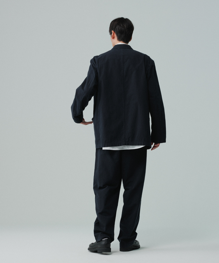 セール 60%OFF】コットンシルクネップ ルーズシルエット ワイド イージー スラックス / セットアップ対応 (505837626) | アダム  エ ロペ(ADAM ET ROPE') - d fashion