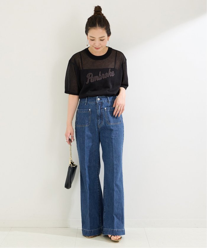 ローライズソフトフレアパチポケJEAN(505840308) | ベーセー