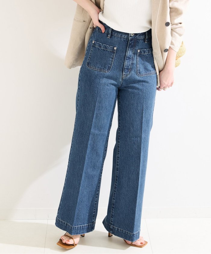 ローライズソフトフレアパチポケJEAN(505840308) | ベーセー