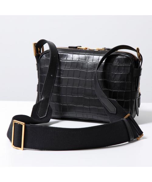 セール】TOM FORD ボディバッグ H0571 LCL374G クロコ型押し セール】TOM FORD ボディバッグ H0571 LCL374G クロコ型押し