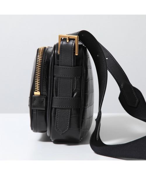 セール】TOM FORD ボディバッグ H0571 LCL374G クロコ型押し セール】TOM FORD ボディバッグ H0571 LCL374G クロコ型押し