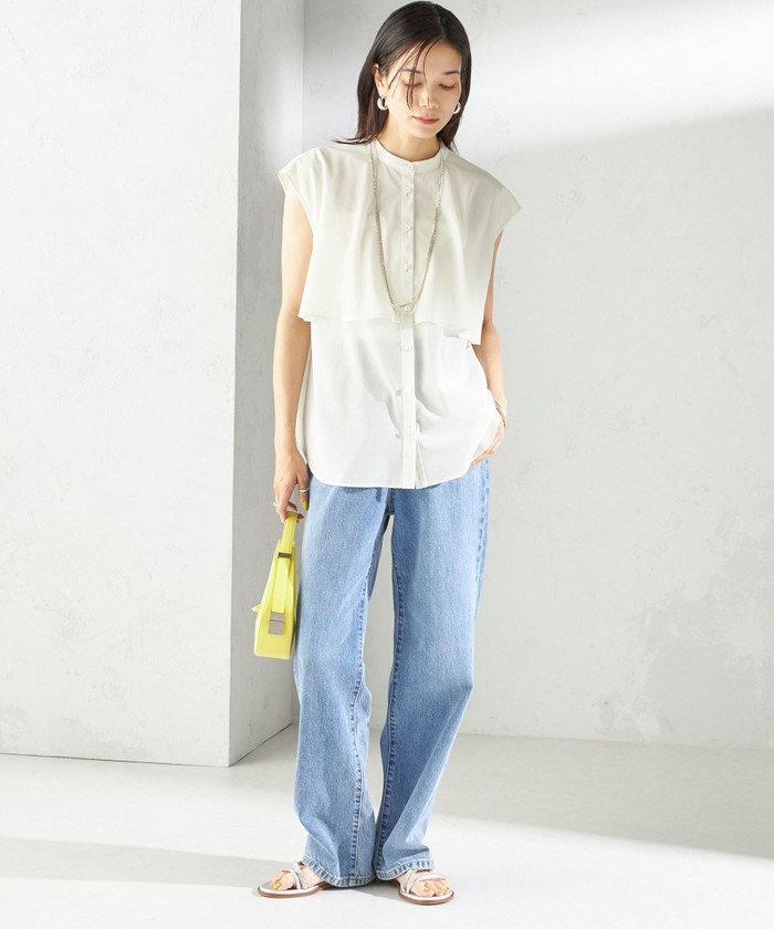 セール 30%OFF】〈洗濯機可能〉ストレート フィット デニム