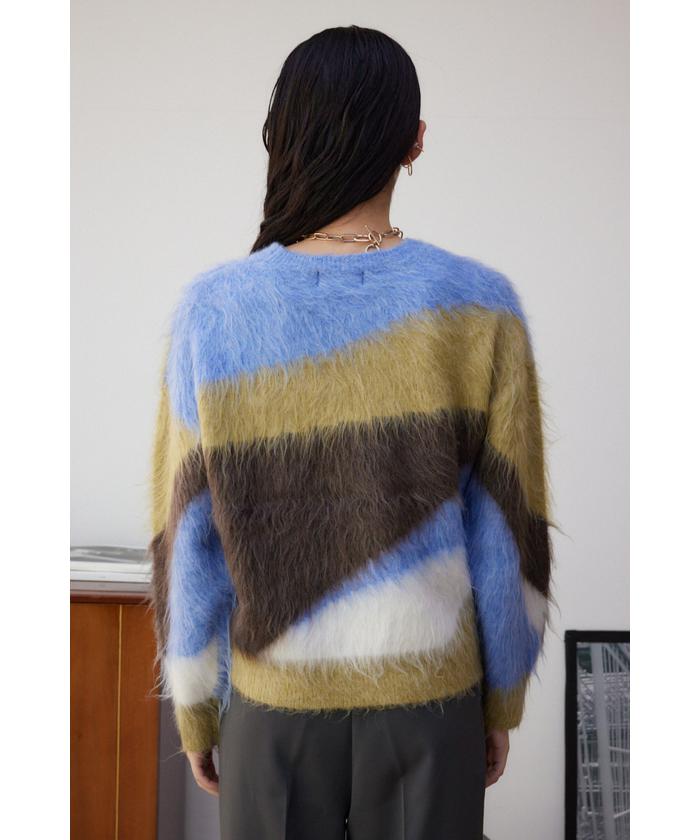 セール 60%OFF】シャギー柄ニット(505842566) | アズールバイ