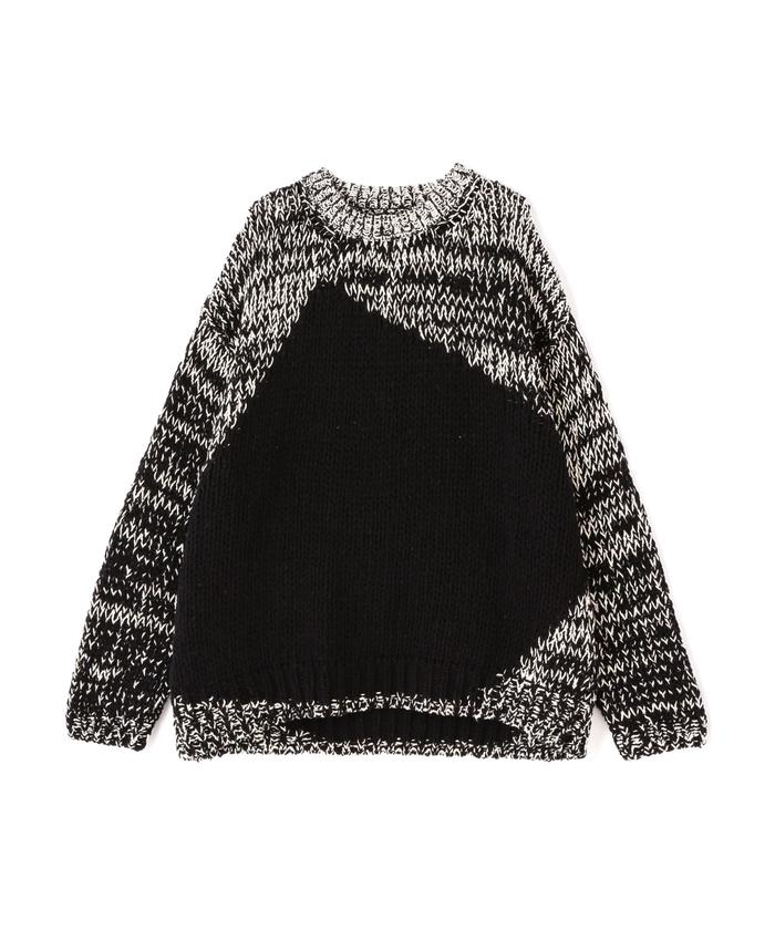 セール】YOKE/ヨーク/Intarsia Crewneck Sweater(505842641
