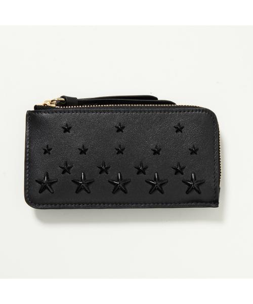 JIMMY CHOO ブラック レザー コインケース