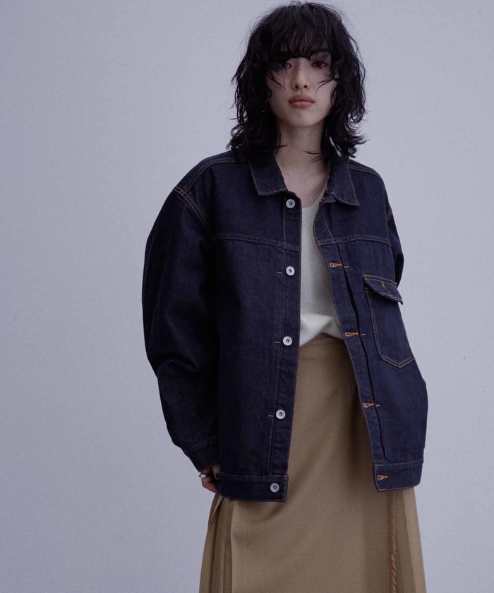 PATOU*ボヘミアンなルックス*アイコニック デニムジャケット PATOU*ボヘミアンなルックス*アイコニック デニムジャケット