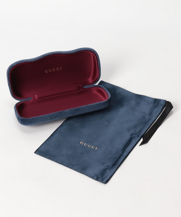 GUCCI ダークブルー サングラス ケース付き グッチ GUCCI グッチ GG0522S サングラス インターナショナル