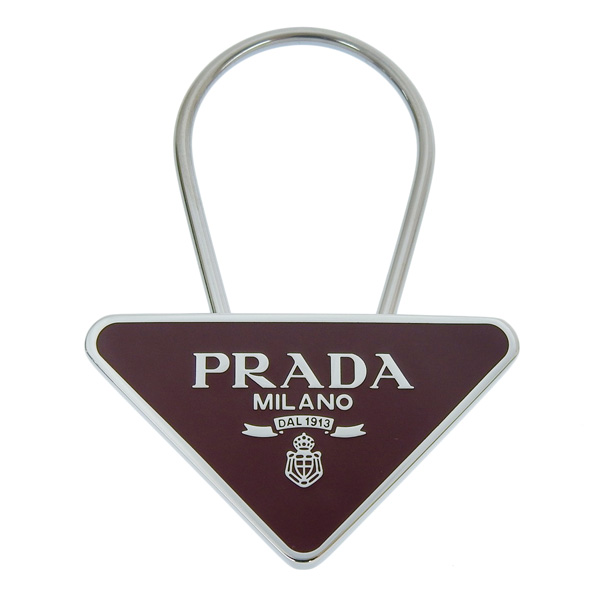 PRADA プラダ キーチャーム PRADA プラダ ロボット キーチャーム ブラック 黒xシルバーx