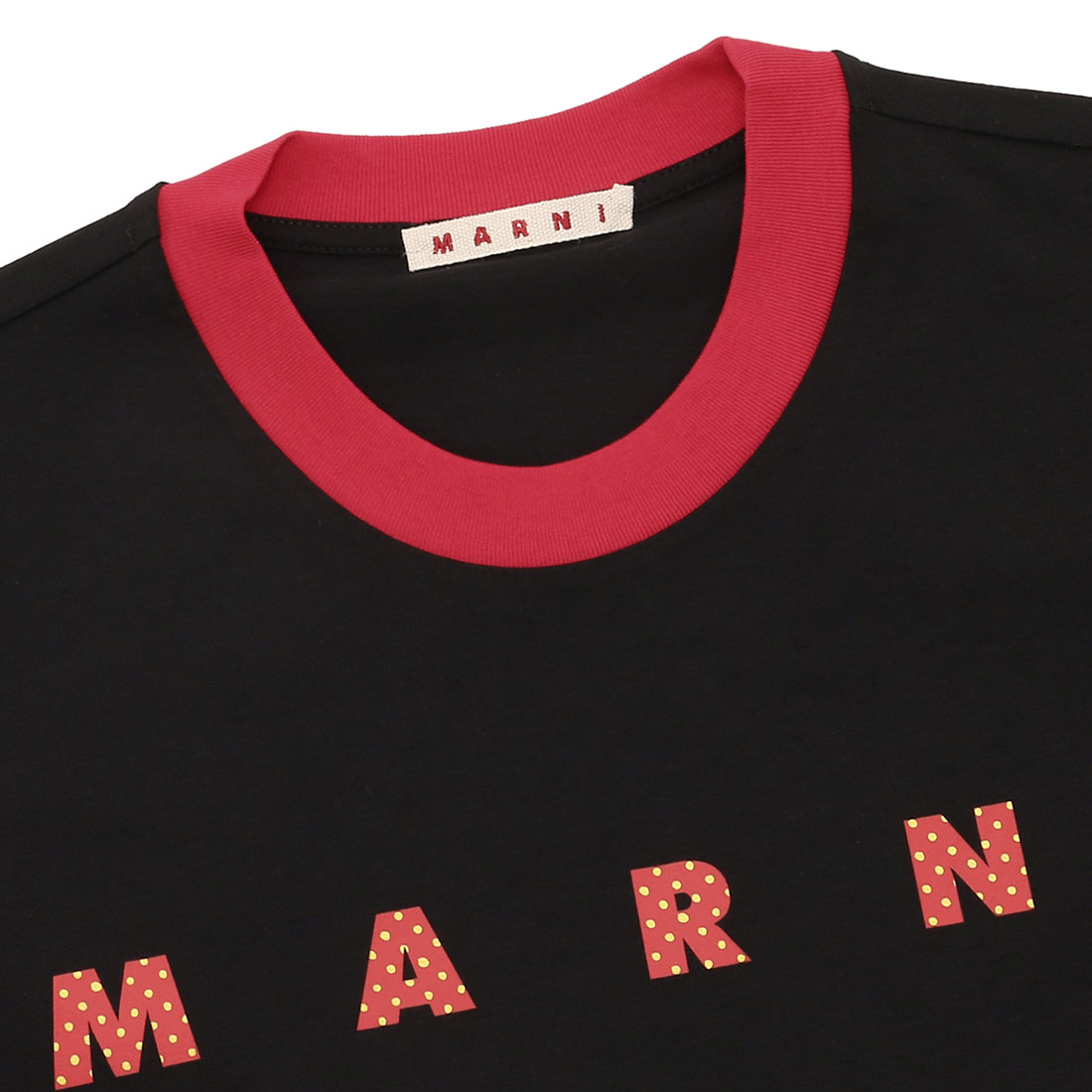 セール 46%OFF】マルニ Tシャツ カットソー オーガニックコットン 水玉ロゴ ブラック メンズ MARNI HUMU0198PN USCV77  PDN99(505843796) | マルニ(MARNI) - d fashion