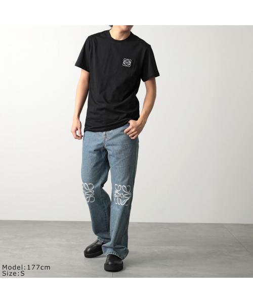 関税込 Loewe ロエベ アナグラム コットン Tシャツ H526Y22X75 LOEWE ロエベ Tシャツ H526Y22X75 メンズ クルーネック