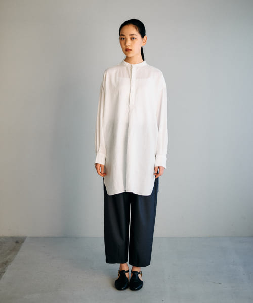 リネンチュニックシャツ(505844533) | かぐれ(KAGURE) - d fashion リネンチュニックシャツ(505844533) | かぐれ(KAGURE) - d fashion