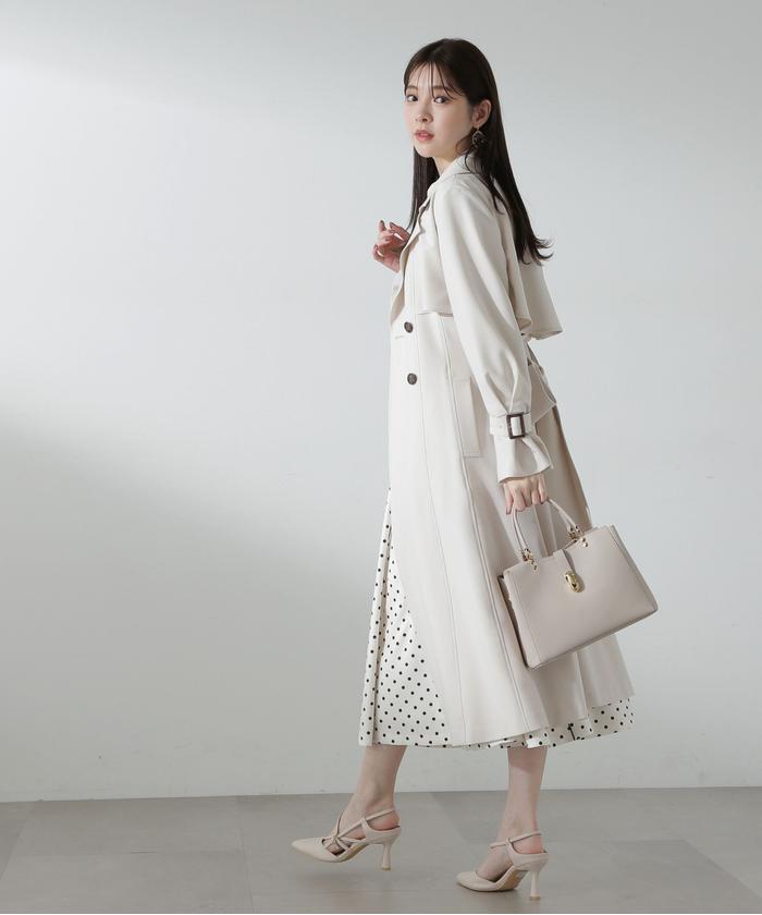 セール 30%OFF】フェミニントレンチコート 24SS(505800688 セール 30%OFF】フェミニントレンチコート 24SS(505800688