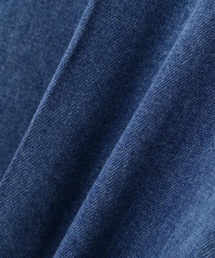 楽天市場】【SALE／50%OFF】ビットベルトデニムワイドパンツ