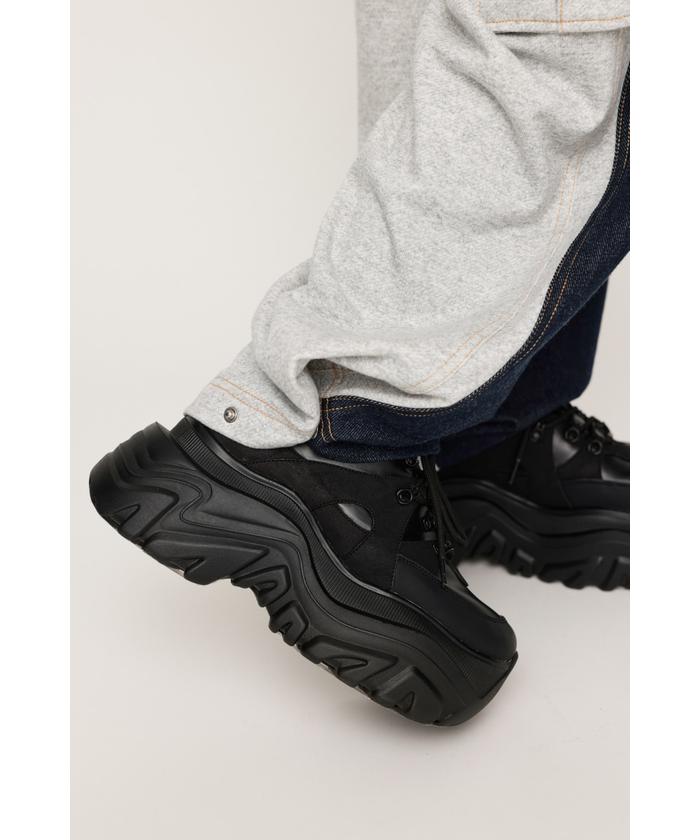 SLY スライ COMBI RELAX CUT デニムパンツ スウェット セール 50%OFF】COMBI RELAX CUT パンツ(505844786) | スライ
