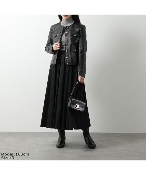 CELINE 新作 トレンチコート ラムスキン ブラック CELINE 新作 トレンチコート ラムスキン ブラック