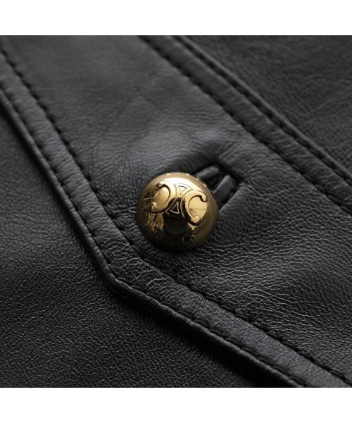 CELINE ジャケット 2F437305Q トリオンフ レザー CELINE ジャケット 2F437305Q トリオンフ レザー (CELINE