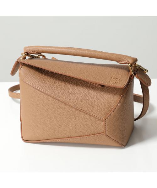 ショルダーバッグ・ポシェット LOEWE Puzzle Edge LOEWE Puzzle Edge テクスチャードレザー ミニ ショルダーバッグ