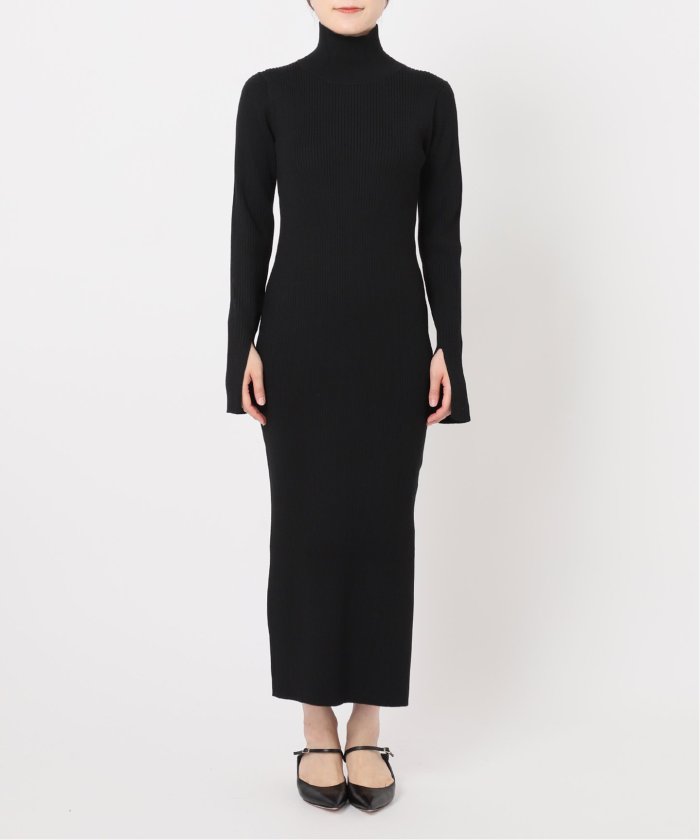 美品NOBLEナロータイトスリットニットワンピース S セール】《追加》ナロータイトスリットニットワンピース 2
