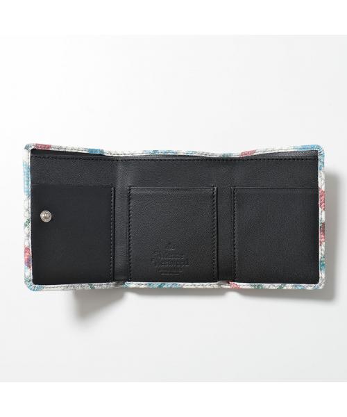 ヴィヴィアンウエストウッド 三つ折り財布 52010013U-L0057 Vivienne Westwood 三つ折り財布 52010013U L0057 レザー オーブ