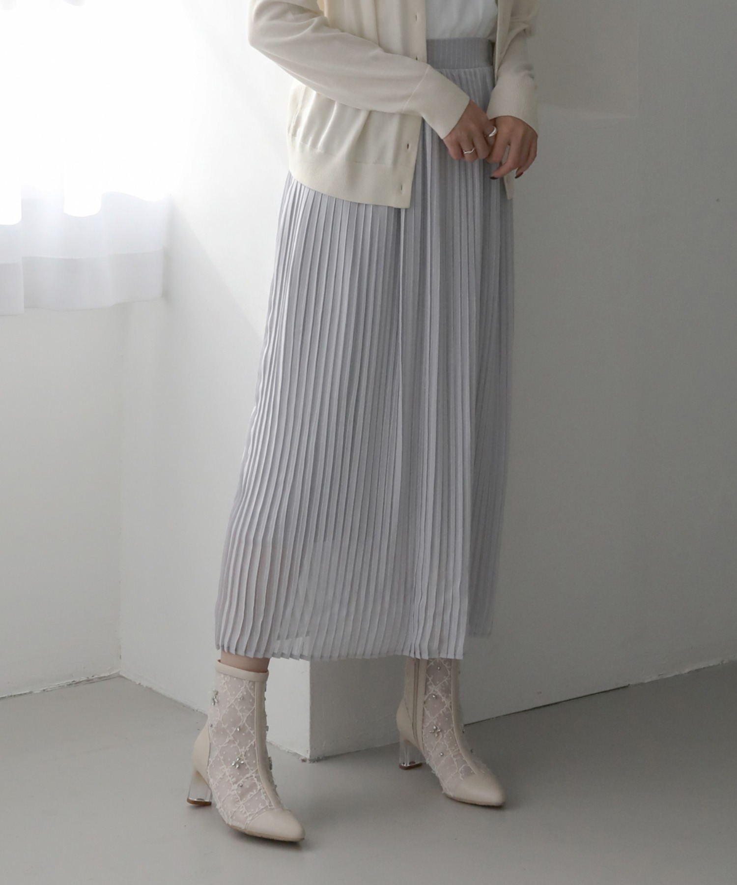 セール 50%OFF】シアービジューショートブーツ(505829756